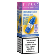 Elf Bar Plus 50 Prefilled Pods in Blue Razz Lemonade flavour – smooth, sweet, and ready-to-use vape pods